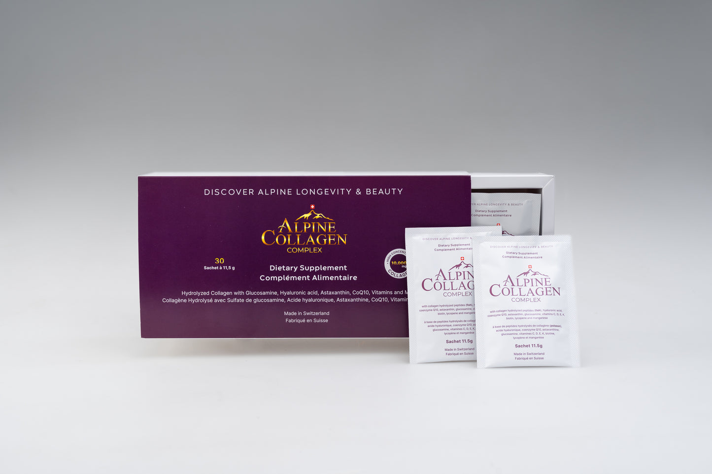 Alpine Collagen Complex Sachets Box