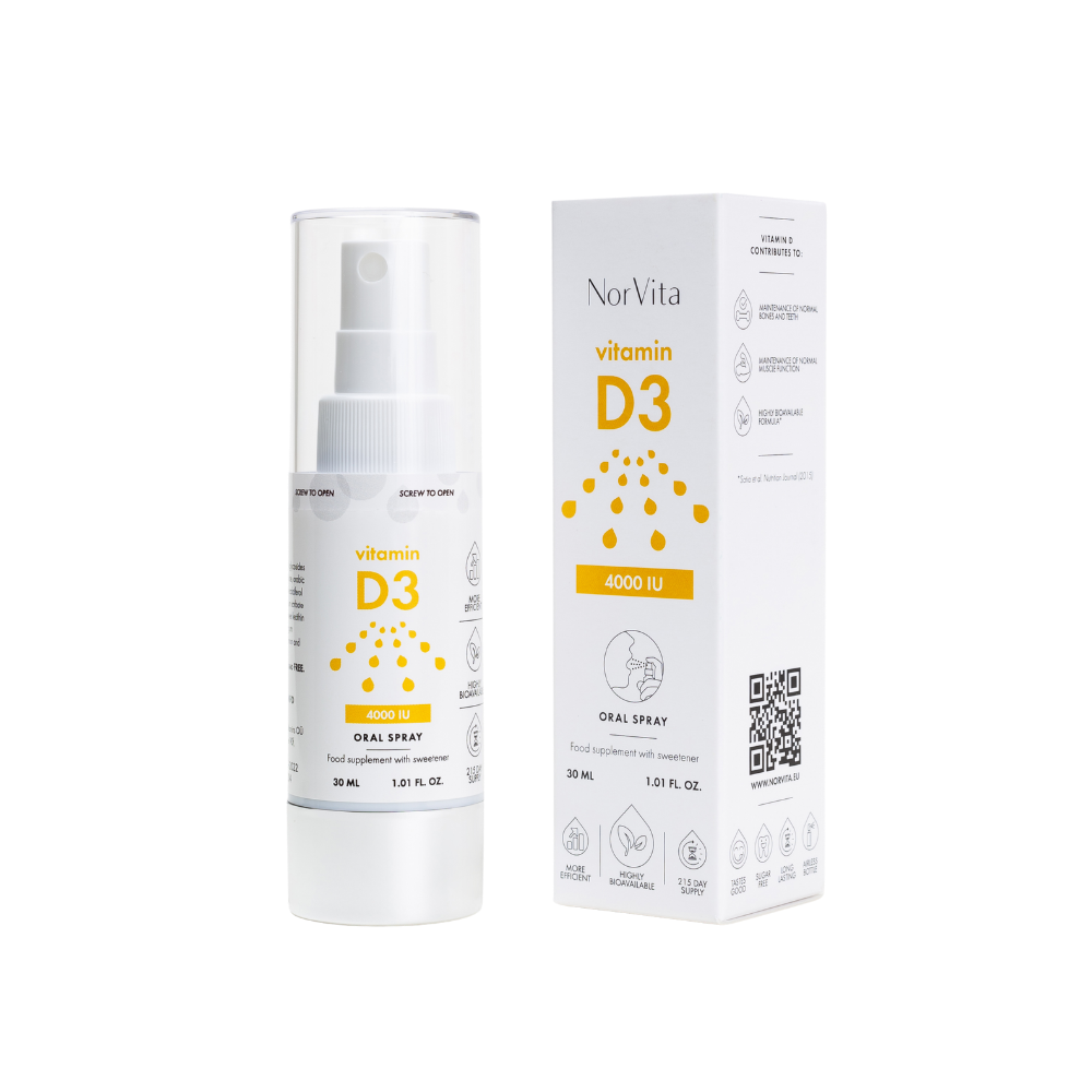 Vitamin D3 Vegan 4000IU Spray